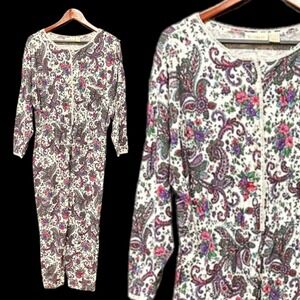 Victoria's Secret Vintage Gold Labeled Jumper M/L dolman sleeved 100% cotton